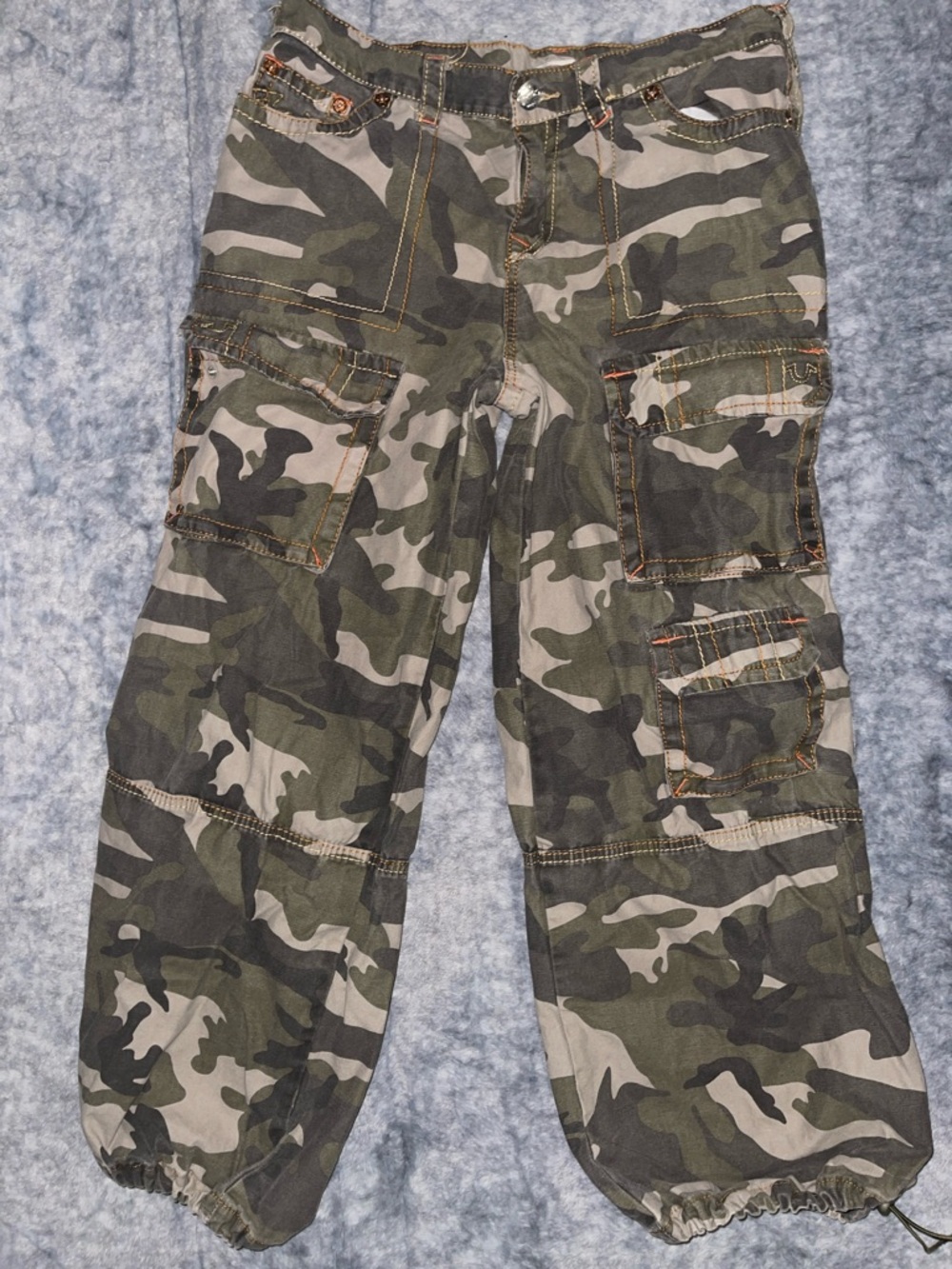 True religion Camouflage Cargo Pants